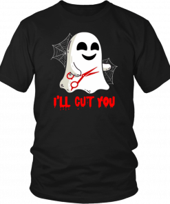 Halloween Costume I'll Cut You Funny Ghost Classic T-Shirt