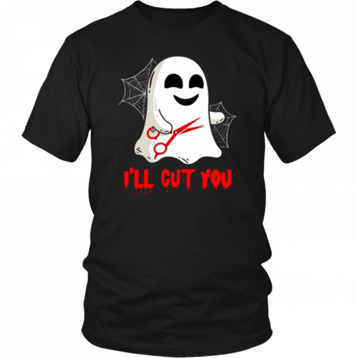 Halloween Costume I'll Cut You Funny Ghost Classic T-Shirt