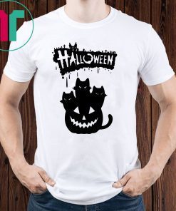 Halloween Pumpkin Cats shirt