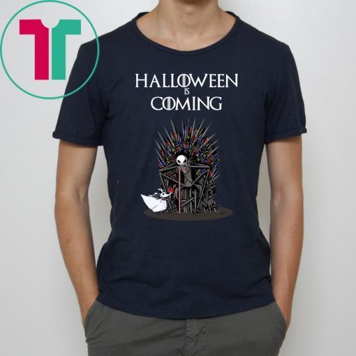 Halloween is coming jack skellington game of thrones Unisex shirt