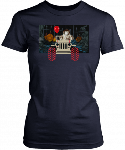 Halloween pennywise and jeep T-Shirt