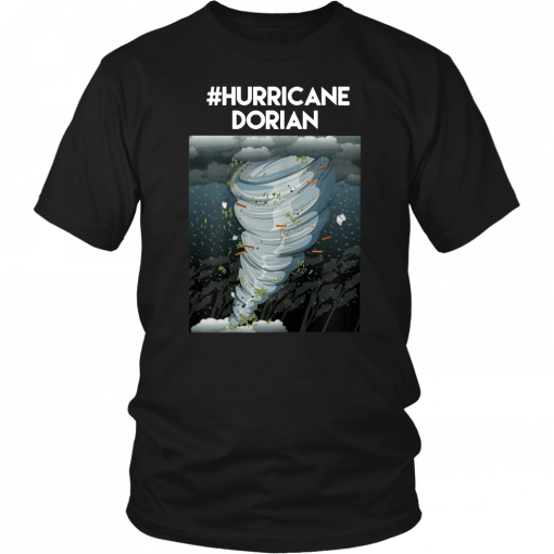 Hashtag Hurricane Dorian tshirt Bahamas Hurricane Dorian Tee Shirt