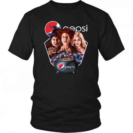 Hocus Pocus Sanderson Sisters Magic Potion Pepsi T-shirt Halloween Costume
