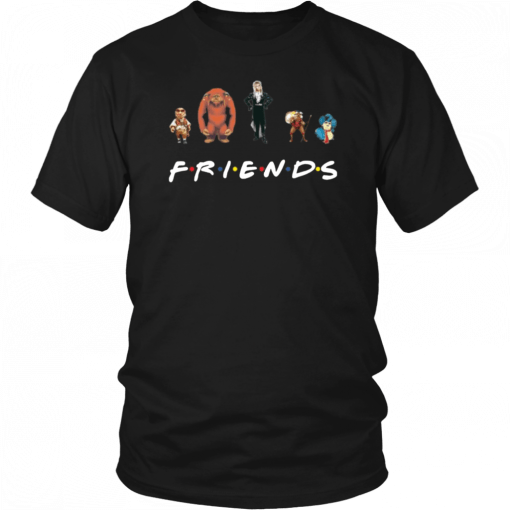 Hoggle, Ludo, Jareth, The Worm, Didymus Labyrinth Friends T-Shirt