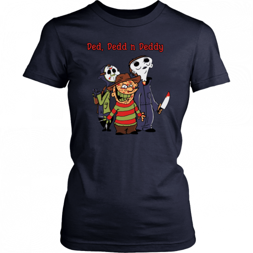 Horror Characters Ded Dedd Deddy Offcial T-Shirt