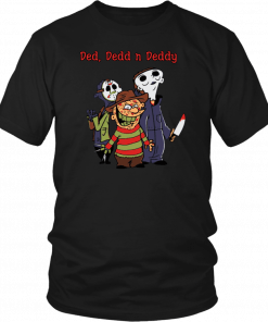 Horror Characters Ded Dedd Deddy Offcial T-Shirt