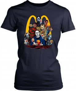 Horror Movie Characters MCdonald T-Shirt