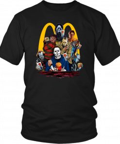 Horror Movie Characters MCdonald T-Shirt