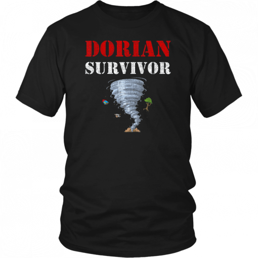 Hurricane Dorian Survivor 2019 Gift T-Shirt