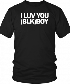 Offcial I LUV YOU (BLK) BOY T-Shirt