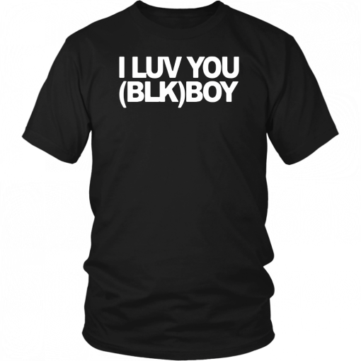 Offcial I LUV YOU (BLK) BOY T-Shirt