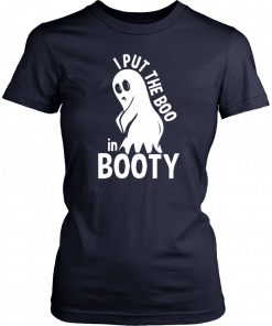 I Put The Boo In Booty Halloween Women’s T-Shirt
