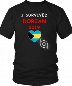 I Survived Hurricane Dorian 2019 Bahamas T-Shirt