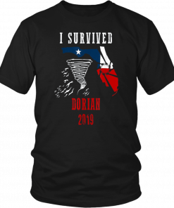 I Survived Hurricane Dorian 2019 Florida Survived storm gift T-Shirt