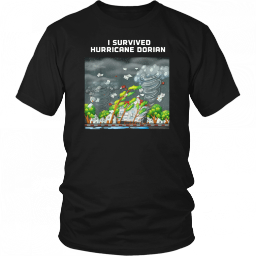 I Survived Hurricane Dorian tshirt Bahamas Hurricane Tee Shirt