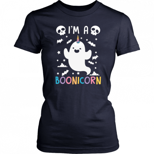 I'm A Boonicorn Cute Unicorn Ghost Halloween Costume T-Shirt