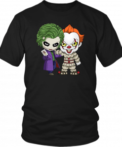 It Joker Pennywise Stand Together Halloween Horror Funny T-Shirt