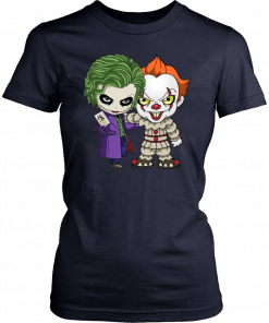 It Joker Pennywise Stand Together Halloween Horror Funny T-Shirt