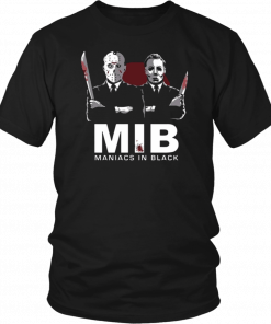 JASON X MYERS MANIACS IN BLACK T-SHIRT