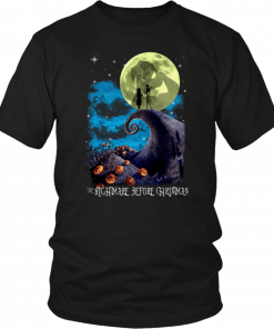 Jack Skellington and Sally Halloween The Nightmare Before Christmas T-Shirt