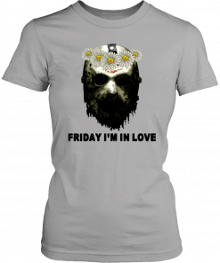 Jason Voorhees Face Friday I’m In Love Follower Shirt