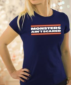 MONSTERS AIN’T SCARED CHICAGO BEARSCAGO BEARS FOOTBALL 2019 Tee Shirt