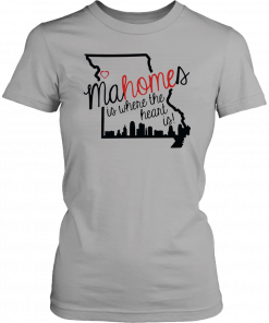 Mahomes is where the heart is T-Shirt