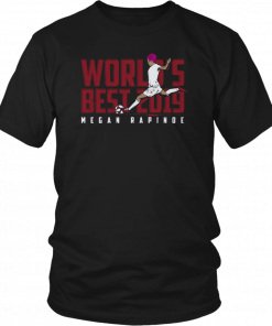 Megan Rapinoe Shirt - World's Best 2019, USWNTPA T-Shirt
