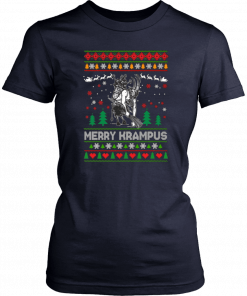 Merry Krampus Christmas T-Shirt