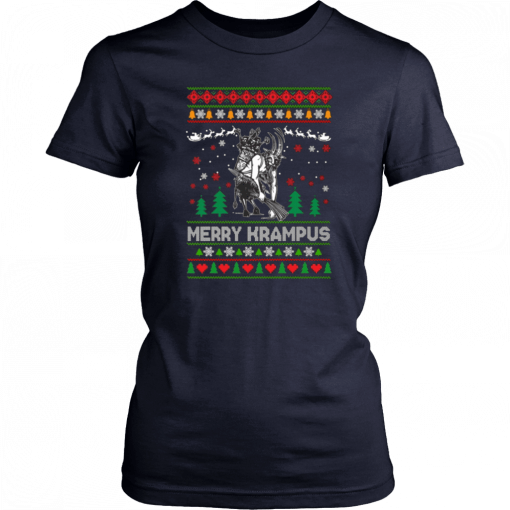 Merry Krampus Christmas T-Shirt