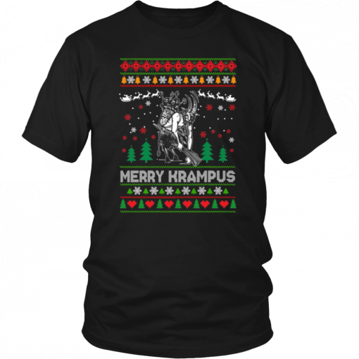 Merry Krampus Christmas T-Shirt