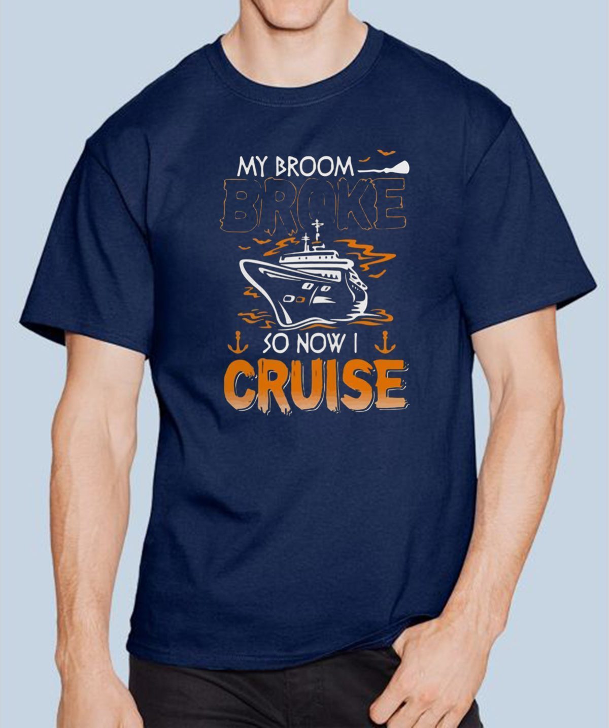 My broom broke so now I cruise Halloween shirt - ShirtElephant Office