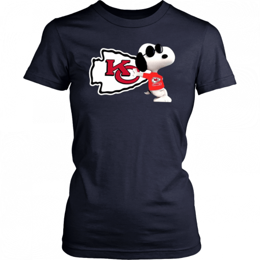 NFL Kansas City Chiefs Snoopy T-Shirt