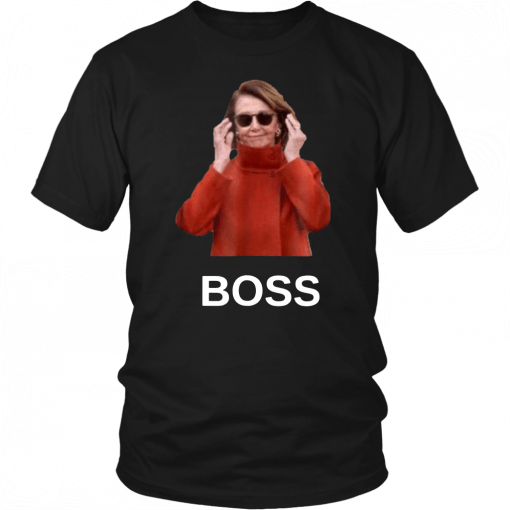 Pelosi Boss Let Nancy Handle It Feminist Strong Women Power Tee Shirt