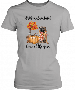 Pug it's the most wonderful time of the year T-Shirt