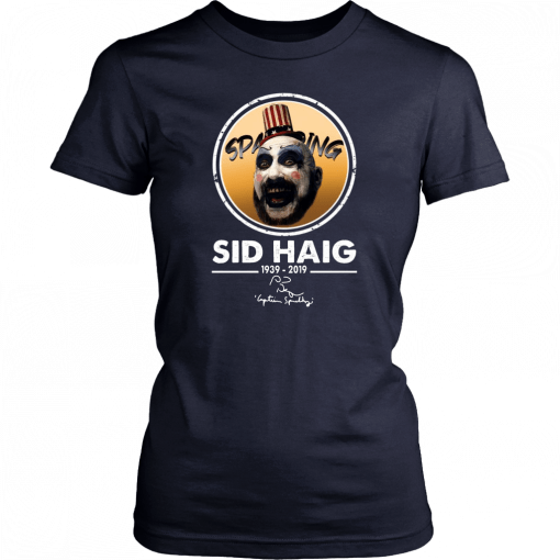 Rip Sid Haig Captain Spaulding 1939 2019 Classic T-Shirt