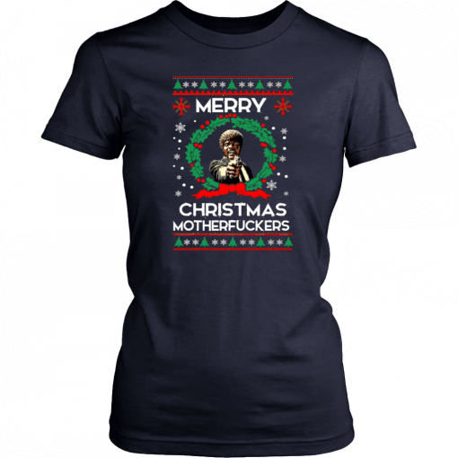 Samuel L Jackson Merry Christmas motherfucker sweater Classic T-Shirt