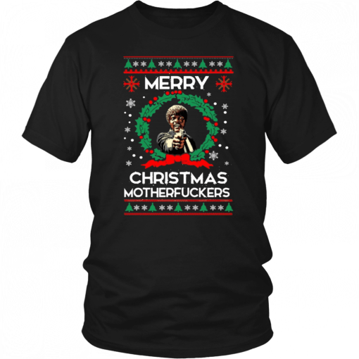 Samuel L Jackson Merry Christmas motherfucker sweater Classic T-Shirt