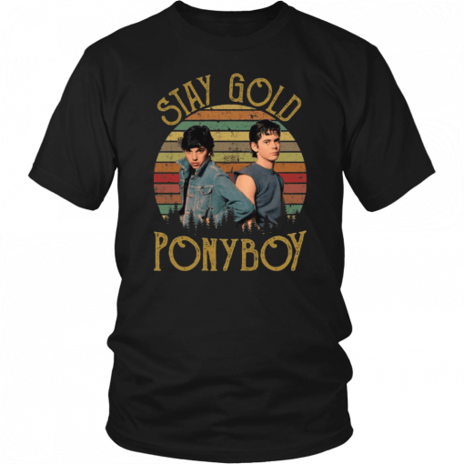 The Outsiders Stay Gold Ponyboy Shirts