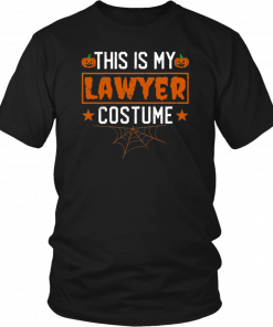 This Is My Lawyer Costume Halloween Classic T-Shirt