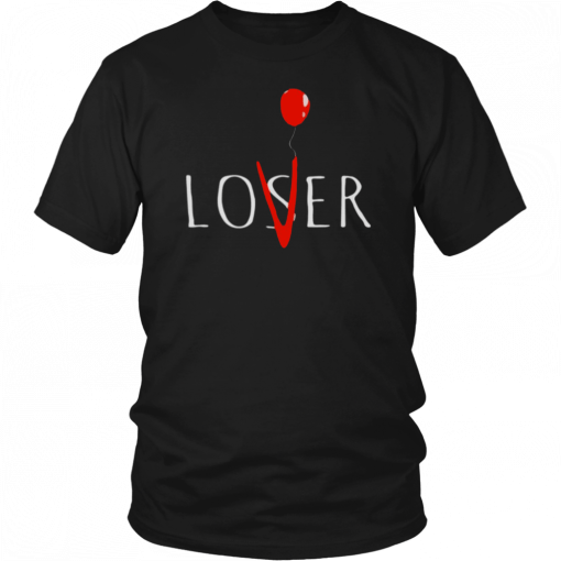 Top Pennywise Loser Lover IT Shirt