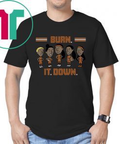 Burn It Down Shirt - Connecticut, WNBPA T-Shirt
