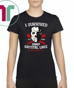 I Survived Camp Crystal Lake Killers Unisex T- Shirt