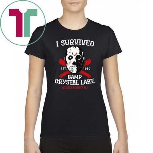 I Survived Camp Crystal Lake Killers Unisex T- Shirt