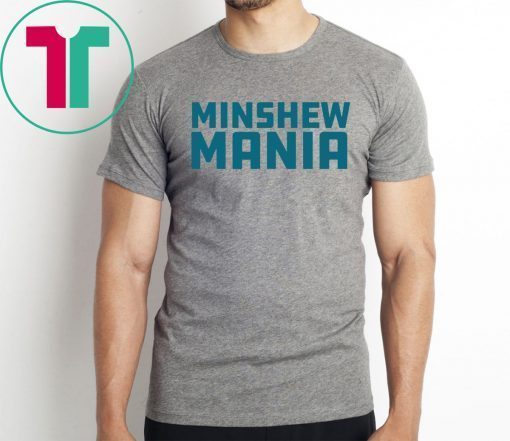 Mens Minshew Mania Teal T-Shirt