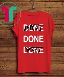 NOT DONE YET SHIRT DERRICK ROSE T-SHIRT