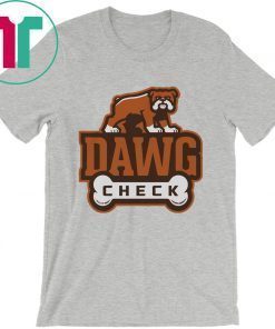 Cleveland Football Dawg Check Offcial T-Shirt