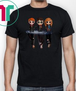 Harry Potter Characters Water Mirror Reflection Tee Shirt