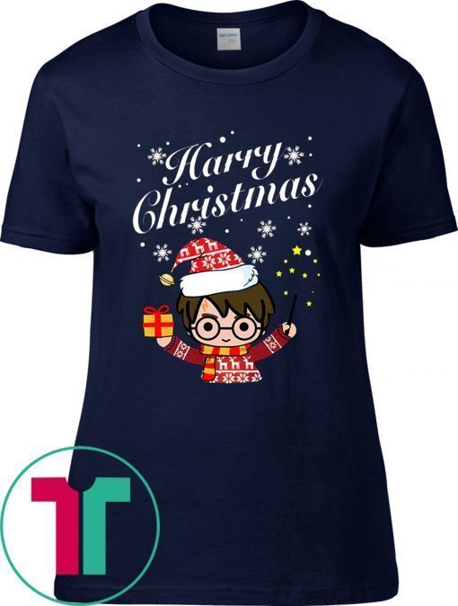 Merry Christmas Harry Potter Harry Christmas T-shirt