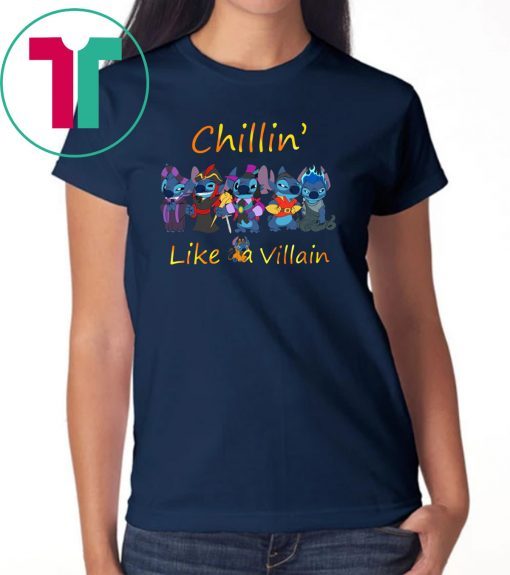 Stitch Chillin Like A Villain T-Shirt